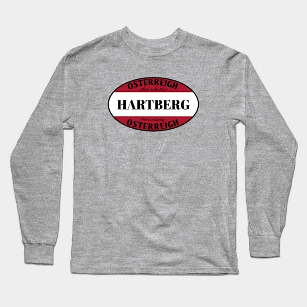 Hartberg Austria Oval Long Sleeve T-Shirt by urban-wild-prints